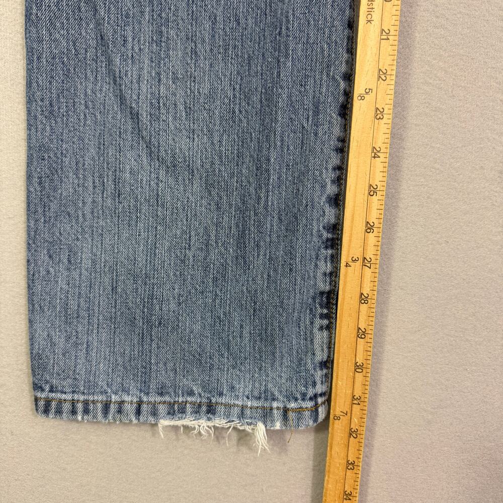 Cinch Bronze Label High Rise Slim Fit Tapered Leg Jeans Men's 38x32 Distressed - Picture 11 of 13